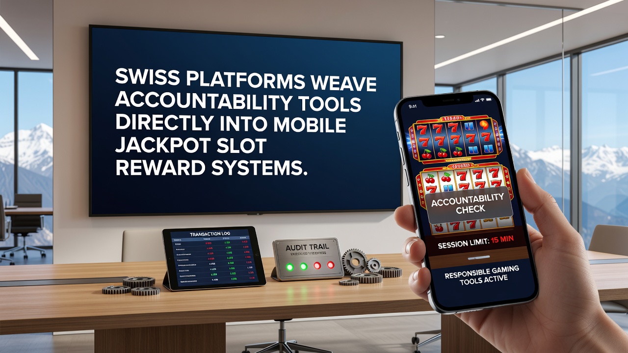 Detailed view of accountability settings panel integrated within a Swiss mobile slot reward dashboard